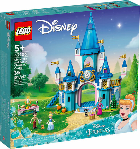LEGO LEGO 43206 Le château de Cendrillon et du Prince charmant 673419355612