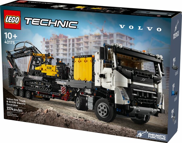 LEGO LEGO 42175 Volvo FMX Truck & EC230 Electric Excavator 673419389174