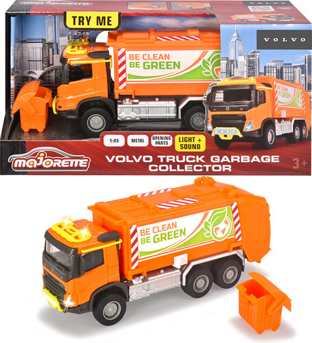 Majorette Majorette - Volvo Camion à ordures 3467452068182