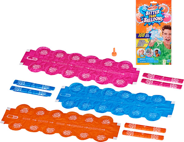 Nerf Pistolet à eau - Nerf Super Soaker Mieux que des ballons 108 5010996208934