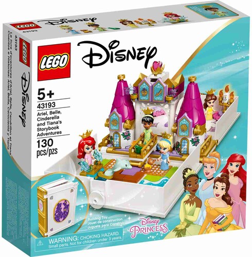 LEGO LEGO 43193 Les aventures d’Ariel, Belle, Cendrillon 673419337601