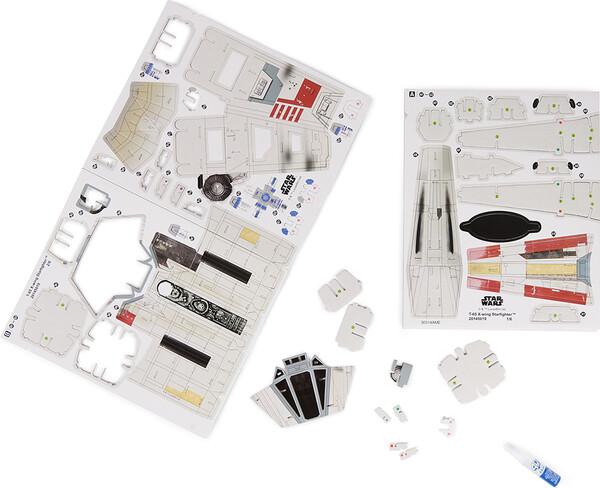 Casse-tête 3D 4d build srat wars x-wing 681147013278