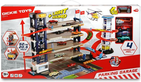 Dickie Toys City Garage de stationnement Sons et lumières 4006333030611