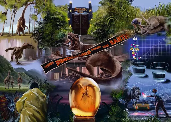 Ravensburger casse-tête Casse-tête 1000 Jurassic Park 4005555001874