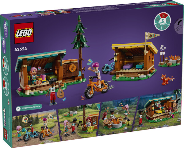 LEGO LEGO 42624 Les chalets douillets du camp d’aventure 673419390347