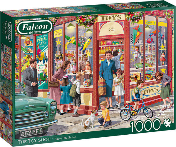 Falcon de luxe Casse-tête 1000 La boutique de jouets (The Toy Shop) 8710126112847