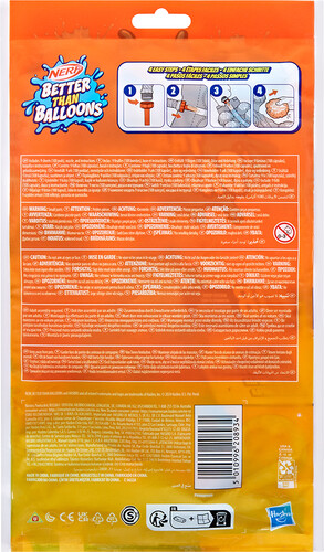 Nerf Pistolet à eau - Nerf Super Soaker Mieux que des ballons 108 5010996208934