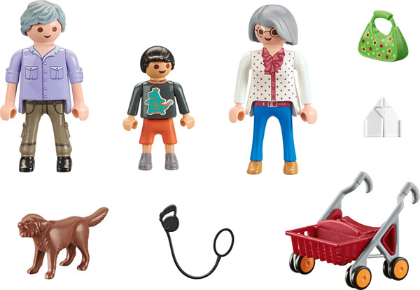 Playmobil Playmobil 70990 Grands-parents avec petit-fils 4008789709905