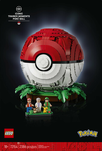 LEGO LEGO 72154 Poké Ball - Moments emblématiques de Dresseurs 673419424943