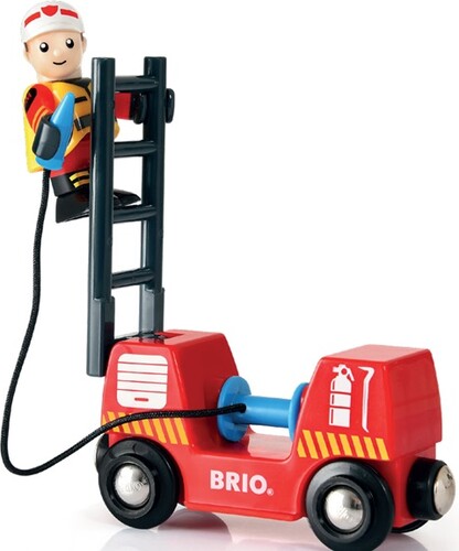 BRIO Brio Train en bois Circuit pompier lutte contre le feu 33815 7312350338157