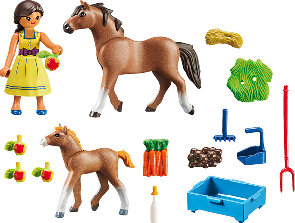 Playmobil Playmobil 70122 Spirit Apo avec cheval et poulain 4008789701220