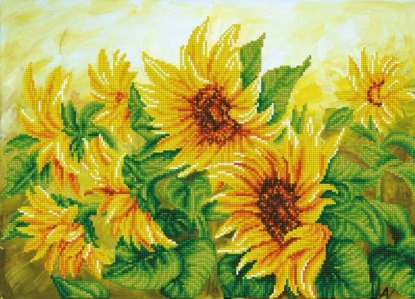 Diamond Dotz Broderie Diamant - Tournesols éblouis (Hazy Daze Sunflowers) (Diamond Painting, peinture diamant) 4897073244297