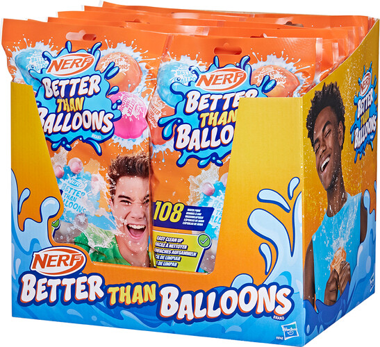 Nerf Pistolet à eau - Nerf Super Soaker Mieux que des ballons 108 5010996208934