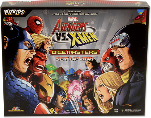 NECA/WizKids LLC Marvel Dice Masters Avengers vs. X-Men (en) Set-Up Box 634482717295