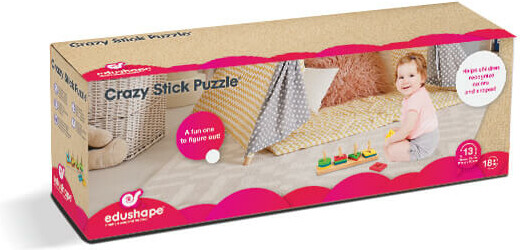 Edushape Crazy Stick Puzzle 7290002597520