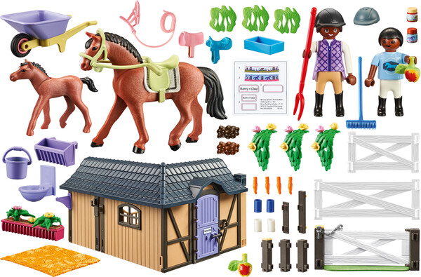 Playmobil Playmobil 71238 Etable et carriere pour chevaux 4008789712387