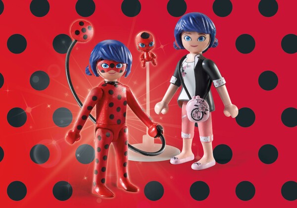 Playmobil Playmobil 71336 Miraculous Marinette et Ladybug 4008789713360