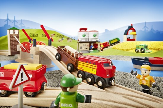 Brio Train Brio Train en bois Pont basculant 33757 7312350337570