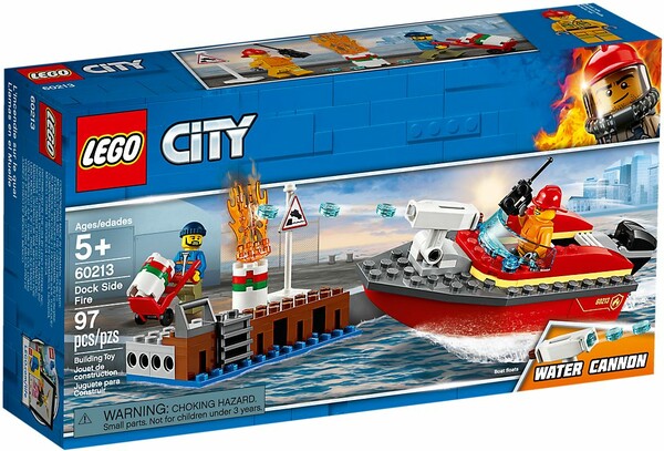 LEGO LEGO 60213 City L'incendie sur le quai 673419303019