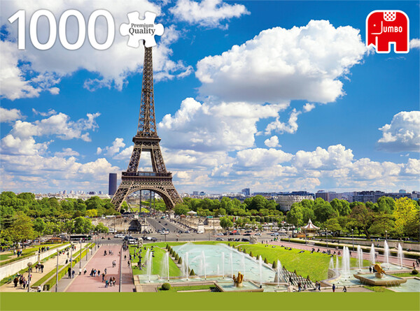 Jumbo Casse-tête 1000 La Tour Eiffel en été, Paris, France 8710126188477