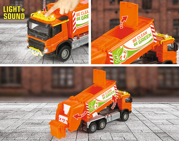 Majorette Majorette - Volvo Camion à ordures 3467452068182