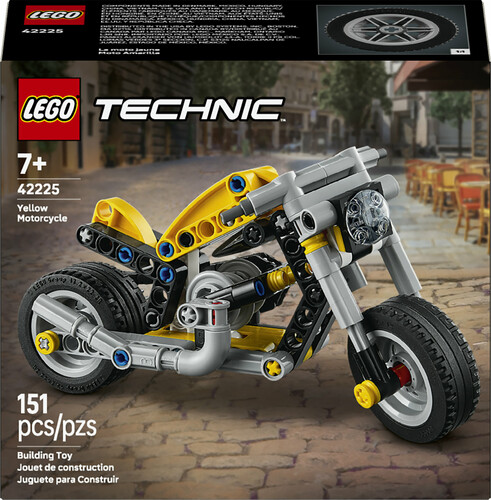 LEGO LEGO 42225 Yellow Motorcycle 673419425179
