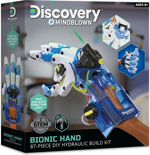 Discovery Kids Discovery - ensemble de construction d'une main de robot hydraulique 843479199109