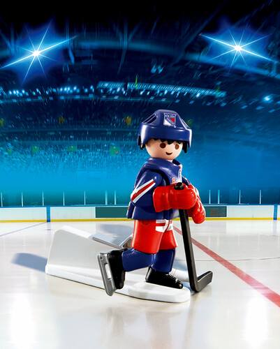 Playmobil Playmobil 5082 LNH Joueur de hockey Rangers de New York (NHL) (oct 2015) 4008789050823