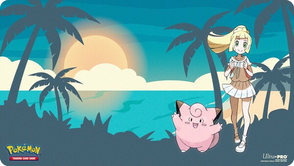 Ultra PRO Pokemon Playmat 24x13.5 - Lillie and Clefairy 074427167608
