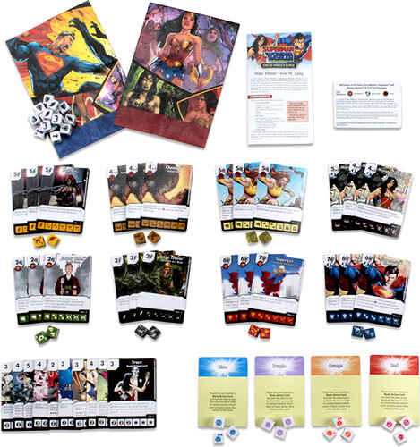 NECA/WizKids LLC Dc Dice Masters Superman & Wonder Woman (en) Starter Set 634482725153