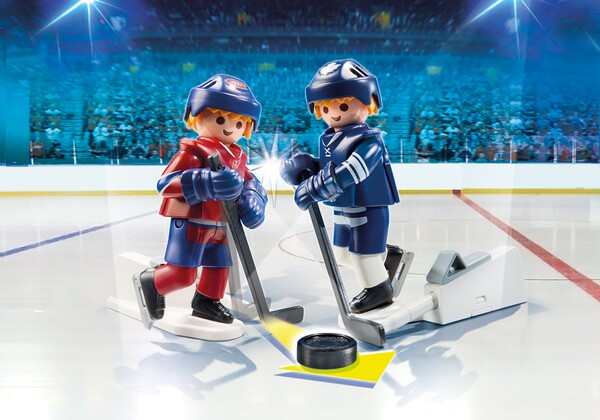 Playmobil Playmobil 9013 LNH Joueurs de hockey Canadiens de Montréal vs Maple Leafs de Toronto (NHL) (sep 2016) 4008789090133