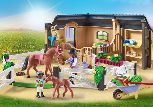 Playmobil Playmobil 71238 Etable et carriere pour chevaux 4008789712387