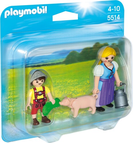 Playmobil Playmobil 5514 Duo Paysanne et enfant (fév 2015) 4008789055149