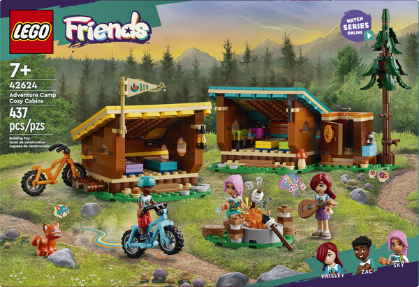 LEGO LEGO 42624 Les chalets douillets du camp d’aventure 673419390347
