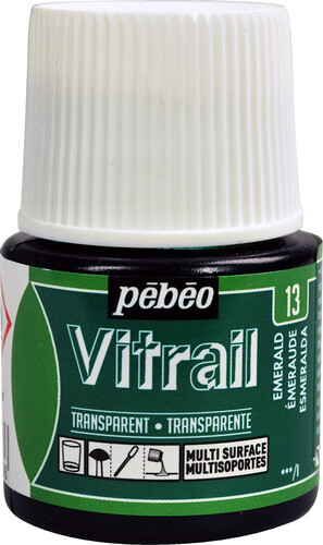 pébéo Peinture vitrail 45ml émeraude 13 3167860097940