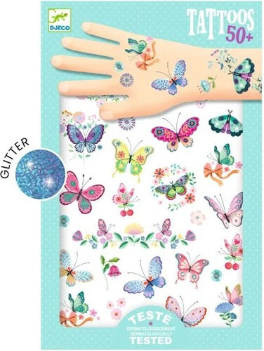 Djeco Tatouages Papillons de rêve 3070900092495