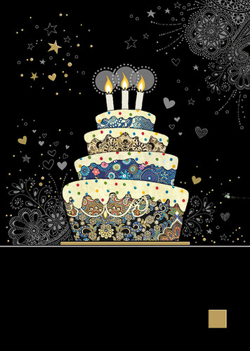 Bug Art Carte fête Jewels gâteau 5033678111322