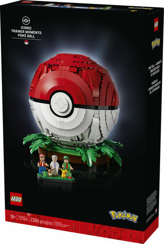 LEGO LEGO 72154 Poké Ball - Moments emblématiques de Dresseurs 673419424943