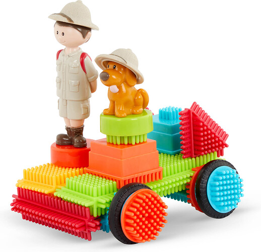 B. Brand bristle blocks - mallette safari 85 pièces 062243254305