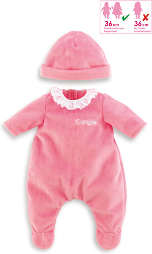 Corolle Corolle vêtement (36cm) - Pyjama rose 4062013141138