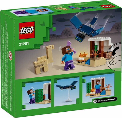 LEGO LEGO 21251 L’expédition de Steve dans le désert 673419388450