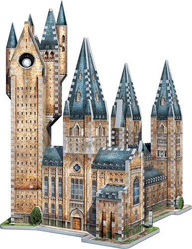 Wrebbit Casse-tête 3D Harry Potter château Poudlard, La Tour d’astronomie (875pcs) 665541020155