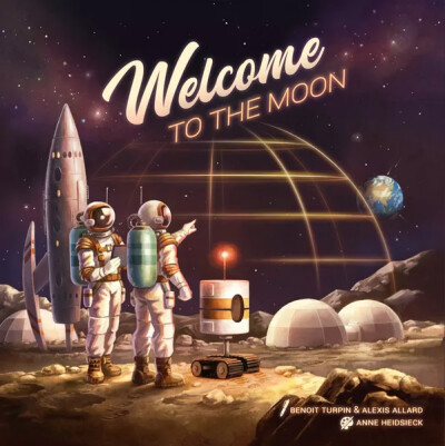 Blue Cocker Games Welcome To the moon (fr/en) base 3770006370151