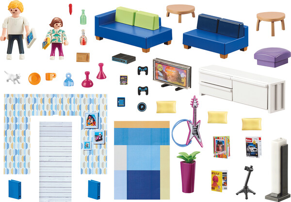 Playmobil Playmobil 70989 Salon aménagé 4008789709899