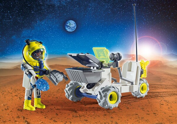 Playmobil Playmobil 9491 Astronaute avec véhicule d'exploration spaciale 4008789094919