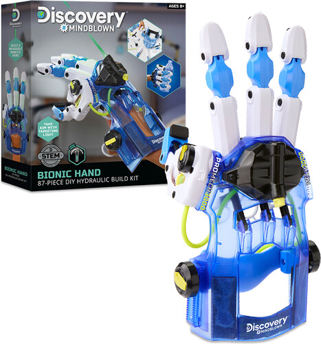 Discovery Kids Discovery - ensemble de construction d'une main de robot hydraulique 843479199109