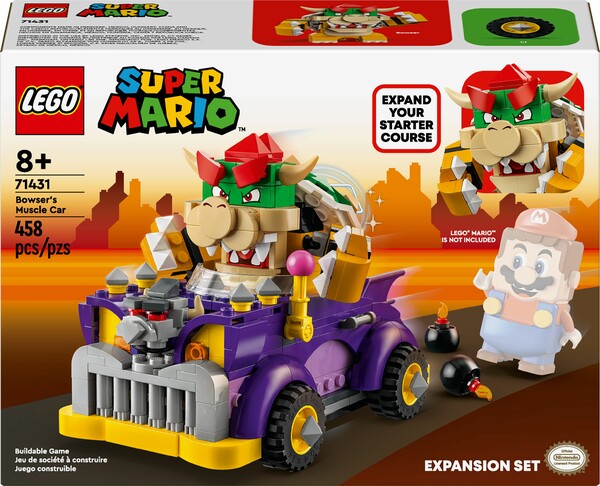 LEGO LEGO 71431 Super Mario - Ensemble d'extension bolide de bowser 673419391771