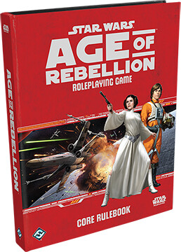 Fantasy Flight Games Star Wars Age of Rebellion (en) Core Rulebook 9781616617806