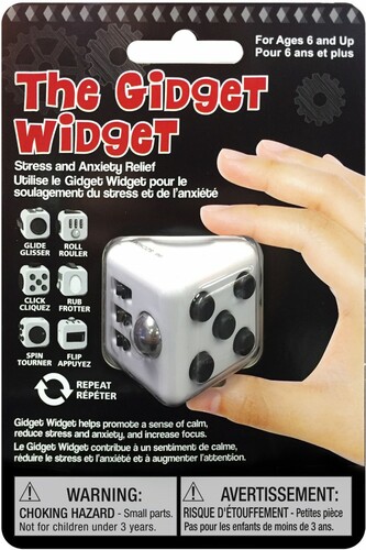 Spinner cube (Fidget Cube / Gidget Widget Cube) (unité) (varié) 083176105274