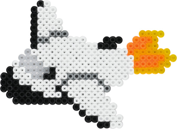 Hama Hama Midi Boîte cadeau mobile de l'espace 2500 perles et 2 plaques 3231 028178032319